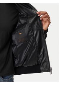 BOSS Kurtka skórzana Jonier 50547567 Czarny Relaxed Fit. Kolor: czarny. Materiał: skóra #3