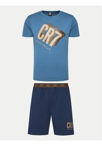 Cristiano Ronaldo CR7 Piżama 8730-41-925 Niebieski Regular Fit. Kolor: niebieski. Materiał: bawełna