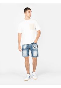 Xagon Szorty "Denin Shorts" | MR 229 | Mężczyzna | Niebieski. Okazja: na co dzień. Kolor: niebieski. Materiał: bawełna, elastan. Sezon: lato. Styl: casual, elegancki