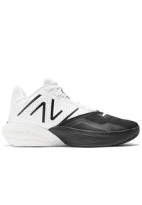Buty New Balance TWO WXY v4 BB2WYBR4 - biało-czarne. Kolor: biały, wielokolorowy, czarny. Materiał: materiał, syntetyk, guma. Szerokość cholewki: normalna. Sport: koszykówka, fitness, bieganie