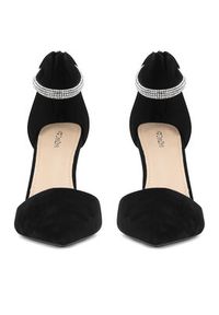 DeeZee Szpilki BG-1818 Czarny. Kolor: czarny. Materiał: syntetyk, materiał. Obcas: na szpilce #3