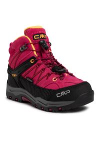 Trekkingi CMP Rigel Mid Trekking Shoes Wp 3Q12944 Bouganville/Goji 06HE. Kolor: różowy. Materiał: zamsz, skóra #1