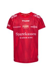 Hummel - Koszulka domowa dla dzieci Aalborg FC 2023/24. Kolor: czerwony. Sport: piłka nożna #1