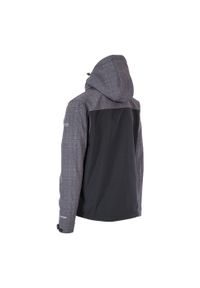 TRESPASS - Męska Kurtka Hybrydowa Alwero Softshell. Kolor: zielony. Materiał: softshell. Sport: turystyka piesza
