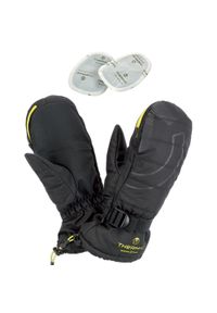 Mitenka grzewcza ski doroslych Therm-ic Warmer Ready Gloves kieszen na suwak. Kolor: zielony, różowy. Materiał: poliester