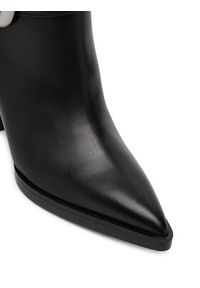 Karl Lagerfeld - KARL LAGERFELD Botki KL37255 Czarny. Kolor: czarny. Materiał: skóra #6