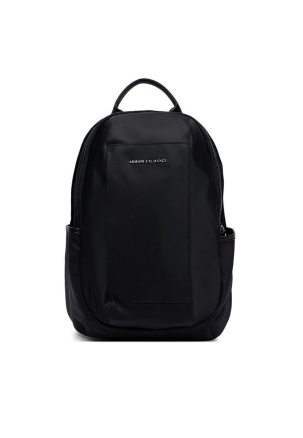 Armani Exchange Plecak XM002678 AF22858 Czarny. Kolor: czarny. Materiał: materiał