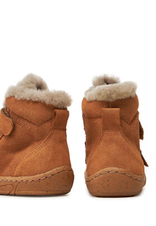 Froddo Kozaki Minni Suede G2110141-2 M Brązowy. Kolor: brązowy. Materiał: zamsz, skóra