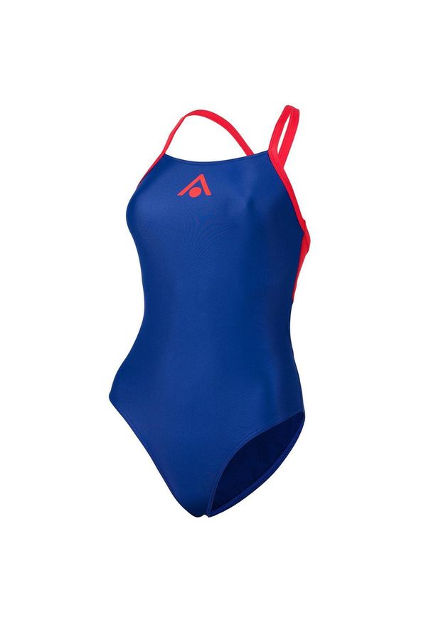 Strój Kąpielowy Aqua Sphere Essential Flyback – Granatowo-Czerwony – Rozmiar 42. Kolor: niebieski, czerwony, wielokolorowy