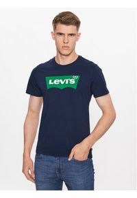 Levi's® T-Shirt Graphic 22491-1323 Granatowy Standard Fit. Kolor: niebieski. Materiał: bawełna