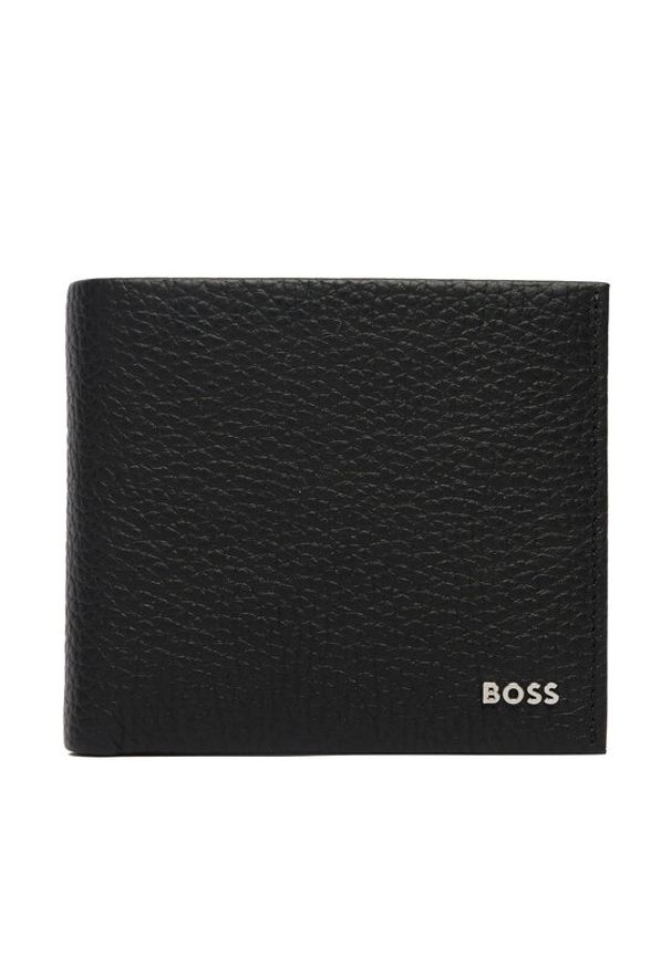 BOSS Portfel New Crosstown 50529513 Czarny. Kolor: czarny. Materiał: skóra