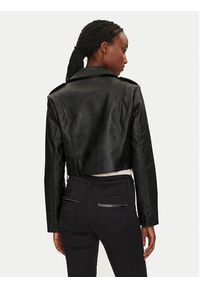 Morgan Kurtka z imitacji skóry 232-GUR Czarny Regular Fit. Kolor: czarny. Materiał: skóra #3