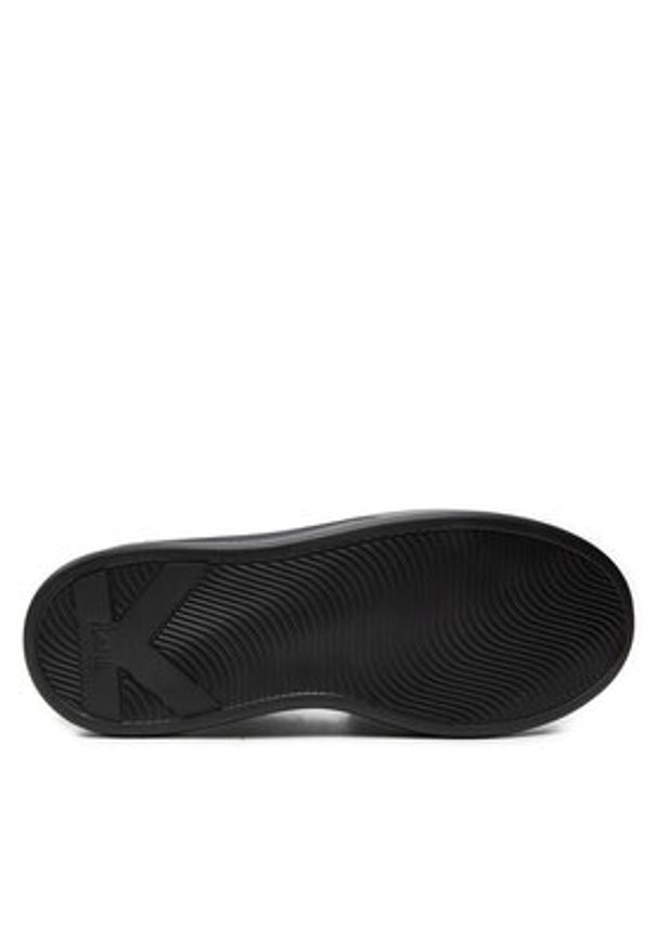 Karl Lagerfeld - KARL LAGERFELD Sneakersy KL52574A Czarny. Kolor: czarny. Materiał: skóra