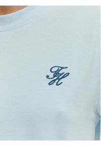 TOMMY HILFIGER - Tommy Hilfiger T-Shirt WW0WW48699 Niebieski Regular Fit. Kolor: niebieski. Materiał: bawełna #4