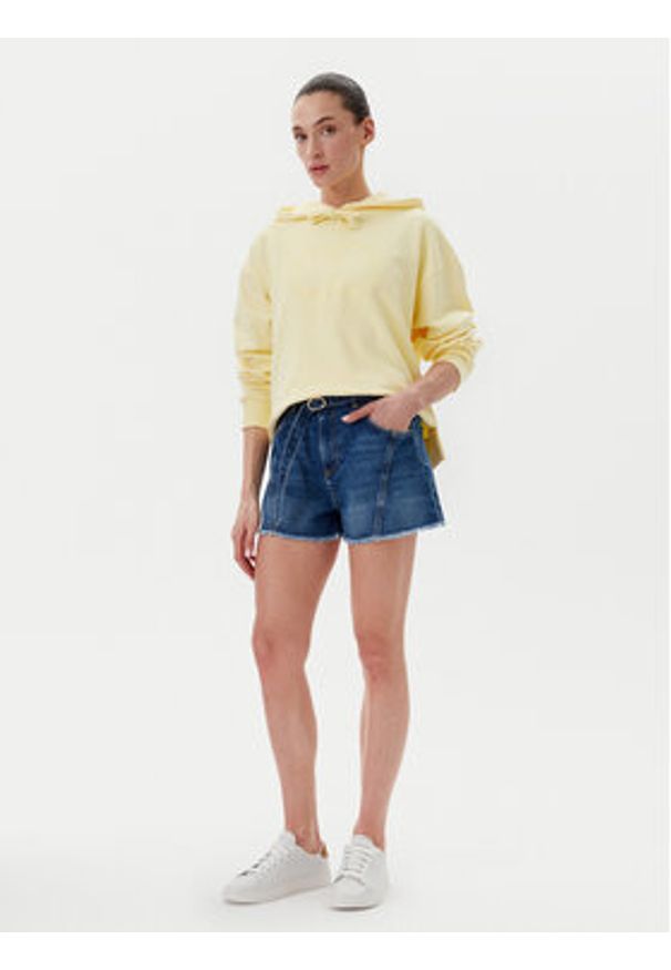 TwinSet - TWINSET Szorty jeansowe 251TP2575 Niebieski Regular Fit. Kolor: niebieski. Materiał: bawełna