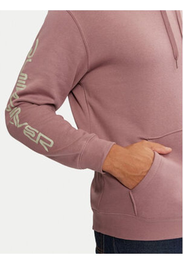 Quiksilver Bluza Omni Logo AQYFT03358 Fioletowy Regular Fit. Kolor: fioletowy. Materiał: bawełna