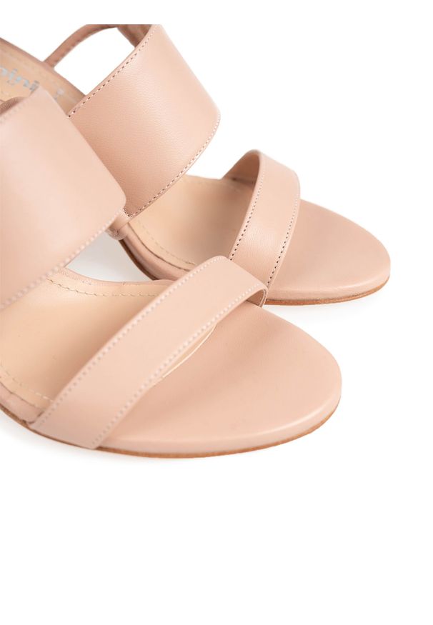Baldinini Sandały | DE0367P90CH | Kobieta | Różowy. Nosek buta: okrągły. Kolor: różowy. Materiał: skóra. Obcas: na szpilce