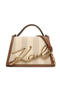 Karl Lagerfeld - Torebka KARL LAGERFELD. Kolor: beżowy #1