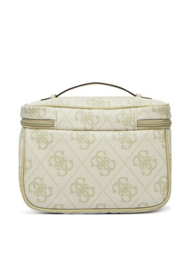 Guess Kosmetyczka Berta TWOB86 88039 Beżowy. Kolor: beżowy. Materiał: skóra