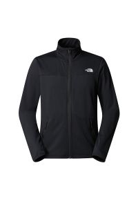 Kurtka męska The North Face Cap Rock 0A8AZFJK31 - czarna. Kolor: czarny. Materiał: poliester, materiał, elastan. Styl: rockowy #1