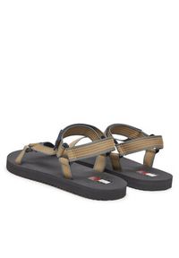 Tommy Jeans Sandały Tjm Casual Sandal EM0EM01563 Brązowy. Okazja: na co dzień. Kolor: brązowy. Materiał: materiał. Styl: casual #3