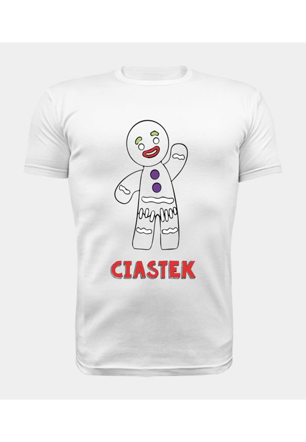 MegaKoszulki - Koszulka męska premium Ciastek. Materiał: bawełna. Wzór: nadruk