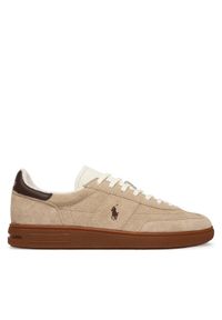 Polo Ralph Lauren Sneakersy 809P09753005 Beżowy. Kolor: beżowy. Materiał: zamsz, skóra #1