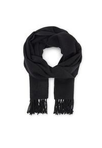 Weekend Max Mara Szalik Scoglio 2525546105 Czarny. Kolor: czarny. Materiał: wełna, materiał