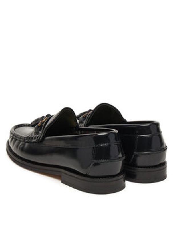Barbour Loafersy Jen LFO0784BK91 Czarny. Kolor: czarny. Materiał: skóra