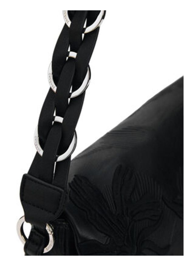 Desigual Plecak 26SAKP31 Czarny. Kolor: czarny. Materiał: materiał