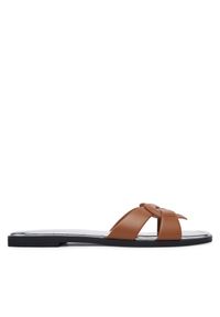 Love Moschino - Klapki LOVE MOSCHINO. Kolor: brązowy #1