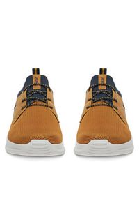 Rieker Sneakersy B7371-68 Miedziany. Kolor: brązowy. Materiał: syntetyk, materiał