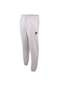 LOTTO - Spodnie męskie sportowe Lotto MEN. Kolor: szary. Sezon: zima. Sport: bieganie #1