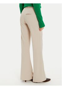 Imperial Spodnie materiałowe P3E9IAW Beżowy Flare Fit. Kolor: beżowy. Materiał: syntetyk #3