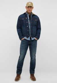 Męskie Spodnie jeansowe Mustang Style Denver Straight Denim Blue 1016817 5000 873 #6