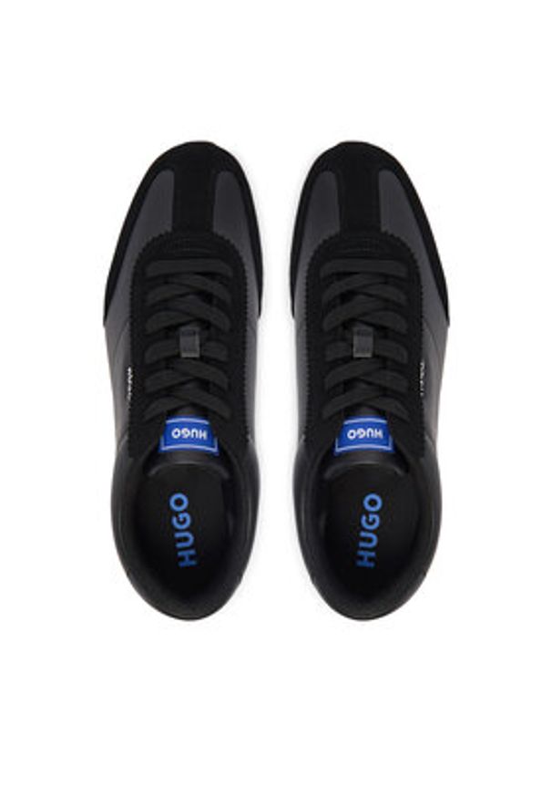 Hugo - HUGO Sneakersy Jared 50558271 Czarny. Kolor: czarny. Materiał: skóra
