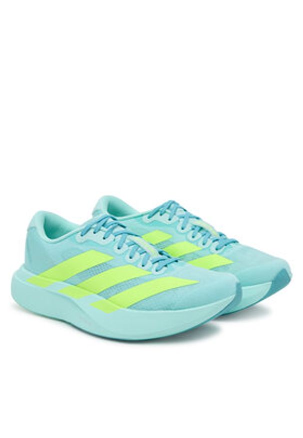 Adidas - adidas Buty do biegania adizero EVO SL JS4452 Turkusowy. Kolor: turkusowy. Materiał: materiał