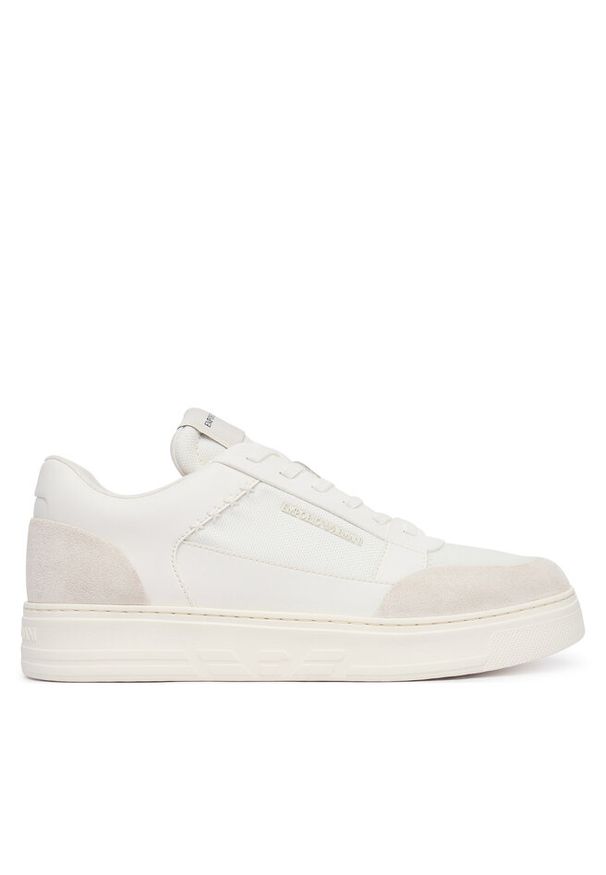 Sneakersy Emporio Armani. Kolor: biały