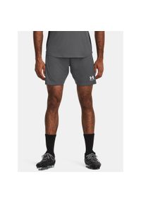 Męskie Spdenki Under Armour. Kolor: szary. Długość: krótkie. Sezon: lato. Sport: piłka nożna #1