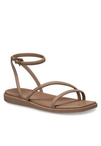 Crocs Sandały Miami Ankle Strap Sandal 212256 Brązowy. Kolor: brązowy #4
