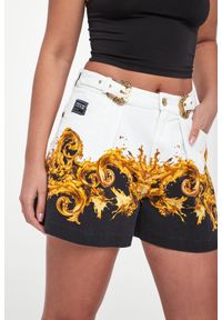 Versace Jeans Couture - Szorty damskie jeansowe z klamrami VERSACE JEANS COUTURE #6