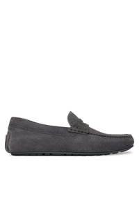 BOSS Mokasyny Noel 50541750 Szary. Kolor: szary. Materiał: zamsz, skóra #1