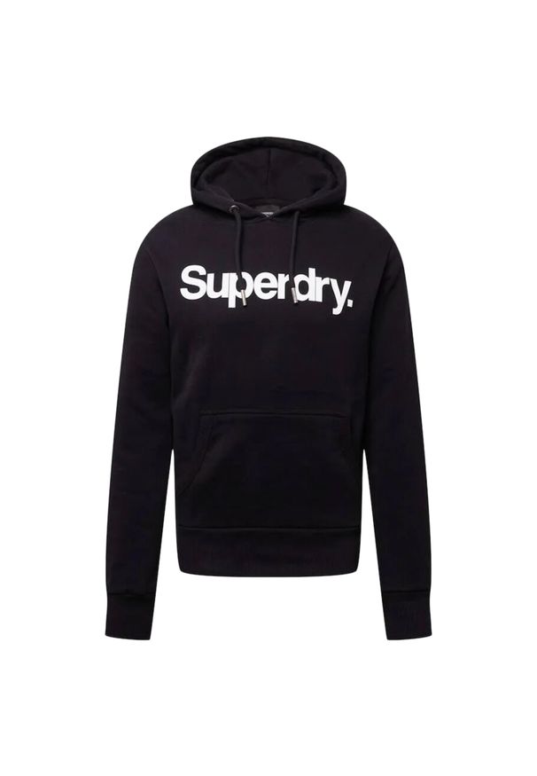 Bluza męska Superdry CL Hood. Kolor: czarny. Materiał: bawełna, poliester