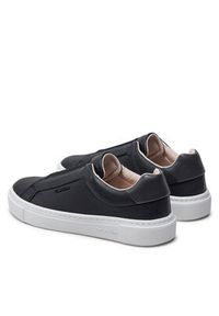 Calvin Klein Sneakersy Cupsole Slip On W/Ml HW0HW02289 Czarny. Zapięcie: bez zapięcia. Kolor: czarny. Materiał: skóra