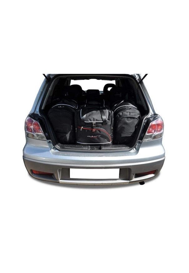 KJUST - Torby Do Bagażnika Mitsubishi Outlander 2001-2006 5Szt Kjust. Kolor: czarny. Styl: sportowy