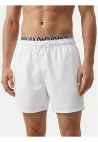 Emporio Armani Szorty kąpielowe EM000686 AF20432 U0002 Biały. Kolor: biały. Materiał: syntetyk #1