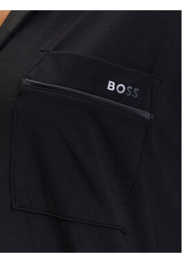 BOSS Koszulka piżamowa Sheen 50545588 Czarny Relaxed Fit. Kolor: czarny
