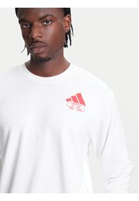 Adidas - adidas Bluza Food Noodle Graphic JW4347 Biały Regular Fit. Kolor: biały. Materiał: bawełna