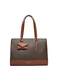 Nine West Torebka C-TANANA-KY253 Brązowy. Kolor: brązowy