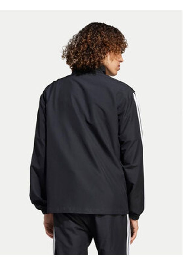 Adidas - adidas Dres 3-Stripes JI8849 Czarny Regular Fit. Kolor: czarny. Materiał: syntetyk